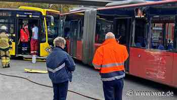 Essen: Zwei Busse stoßen zusammen – ein Schwerverletzter - WAZ News