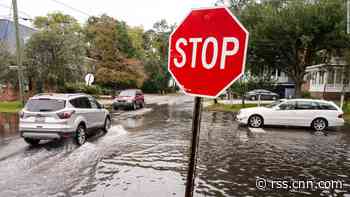 Tide reaches major flood level in South Carolina, with more expected over the weekend