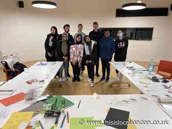 Hackney & Waltham Forest Youths donate gifts to nursing home - Jaiming Kang from City and Islington College