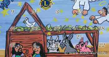 Lions Club Kaarst mit neuem Adventskalender - Stadt-Kurier