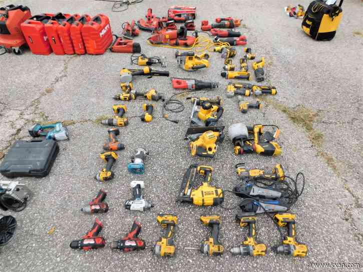 Texas DPS working to return stolen items recovered in organized Austin theft ring