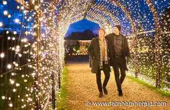 Magical fire and light trail launches at historic National Trust estate - Farnham Herald
