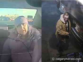Calgary police release photos of two suspects wanted for arson - Calgary Herald