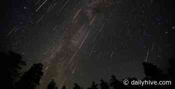 Fireballs may be visible in Calgary as meteor shower peaks tonight | News - Daily Hive