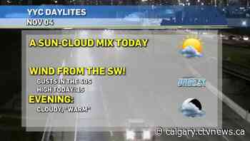 Calgary weather for Thursday, Nov. 4 | CTV News - CTV News Calgary