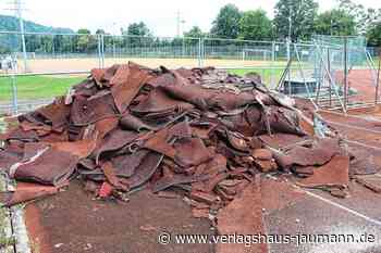 Steinen: Baustopp bremst Leichtathleten aus - Verlagshaus Jaumann - www.verlagshaus-jaumann.de