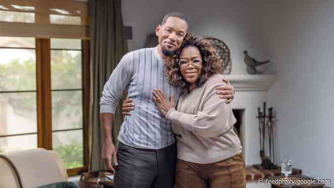 Will Smith appears on ‘The Oprah Conversation,’ Nov. 5th on Apple TV+