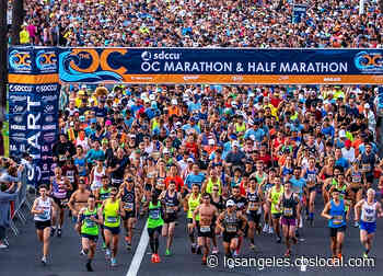 OC Marathon Runners Take Over Newport Beach, Costa Mesa Sunday - CBS Los Angeles