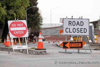 Road Closures: Sixth Street Bridge Work, LA Marathon Could Cause Traffic Nightmare This Weekend - CBS Los Angeles