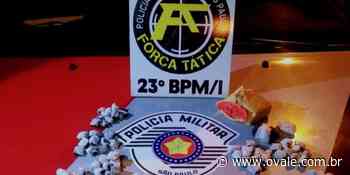 PM de Lorena prende homem portando 0.440kg de drogas - O VALE