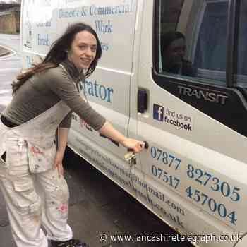 Padiham painting protégé named regional intermediate apprentice of the year