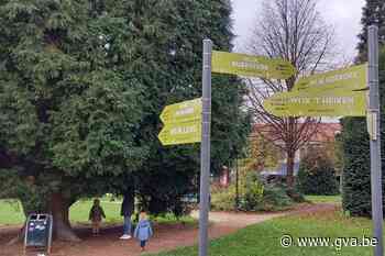Wegwijzers willen inwoners doen bewegen (Aartselaar) - Gazet van Antwerpen Mobile - Gazet van Antwerpen