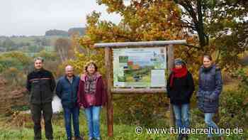 Fulda: Neue Infotafel im Naturschutzgebiet „Zeller Loch“ aufgestellt - Fuldaer Zeitung