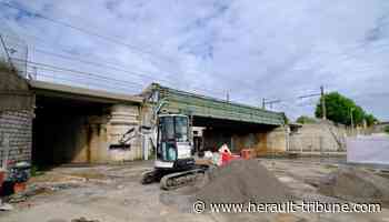 Frontignan : travaux pour le remplacement du pont ferroviaire - Hérault Tribune - Hérault-Tribune