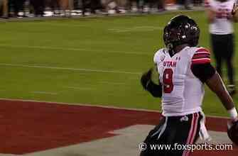 Tavion Thomas powers his way into the end zone for a 10-yard TD, Utah leads Stanford, 7-0