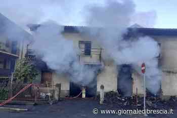 Incendio in casa a Pisogne, una persona in ospedale - Giornale di Brescia
