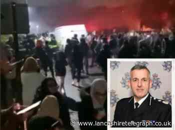 Chief Constable condemns actions of Blackburn firework yobs who will 'feel full force of law'