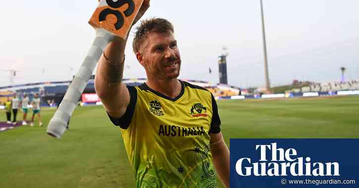 David Warner hits 89 to help Australia to eight-wicket T20 win over West Indies