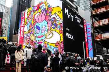 Kunstwerk van jonge Belg prijkt op Times Square in New York: “Dit is geweldig, het is mijn droomstad” - Het Nieuwsblad