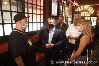 D'Alessandro visitó la Fundación Mandinga Tattoo | Noticias - buenosaires.gob.ar
