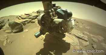 Mars rover eyes fascinating layered rocks that could hide clues to planet's past     - CNET