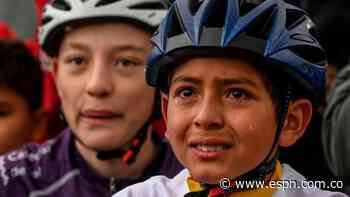Egan Bernal llora la muerte de Julián, el niño de 13 años al que inspiró sobre la bicicleta - ESPN