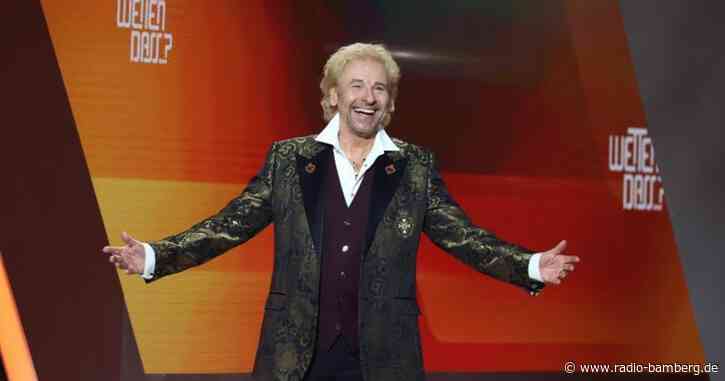 Riesenjubel für Gottschalk bei «Wetten, dass..?»-Comeback