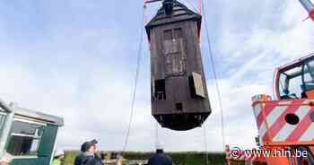Spectaculair: volledige molen gaat de lucht in voor grondige restauratie - Het Laatste Nieuws