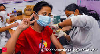 Coronavirus vaccine push: In India, the job gets the jab done - Economic Times