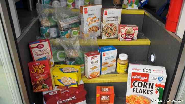 Veterans Food Bank of Calgary receives some much-needed support