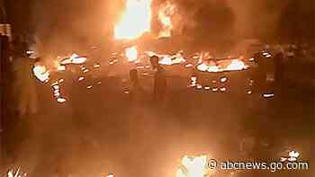 Oil tanker explodes in Sierra Leone, killing at least 98