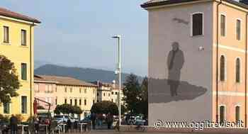Inaugurazione dell'opera di Martinelli a Pieve di Soligo - Oggi Treviso