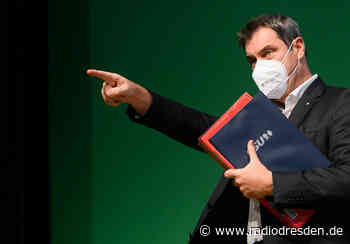 Söder wettert in Dresden Richtung möglicher Ampelkoaliton - Radio Dresden