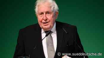 Bernhard Vogel würdigt auf CDU-Parteitag Kurt Biedenkopf - Süddeutsche Zeitung - SZ.de