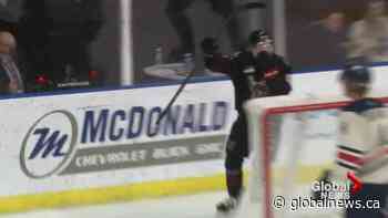 Lethbridge Hurricanes snap goalless drought against Moose Jaw Warriors | Watch News Videos Online - Globalnews.ca