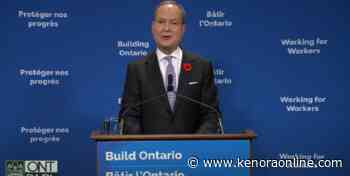 Ontario releases Fall Economic Statement - KenoraOnline.com
