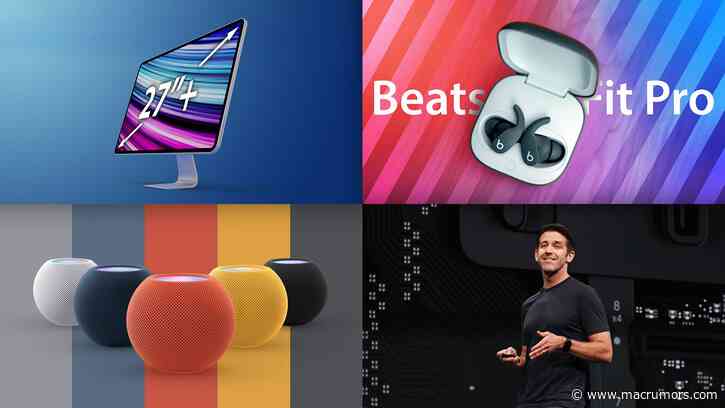 Top Stories: New iMac Pro Rumor, Beats Fit Pro, New HomePod Mini Colors, and More