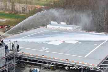 Neuer Landeplatz am Klinikum: Per Heli direkt zur Notaufnahme - Freie Presse