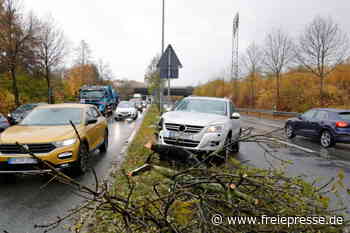 Unfall an der Chemnitzer Neefestraße - Freie Presse