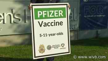 Oishei Children's Hospital holds its first vaccine clinic for 5 to 11 year-olds