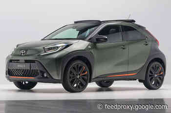 Toyota Aygo X urban crossover revealed