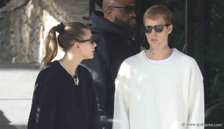 Justin Bieber Wears Kanye West's New Yeezy Boots During Brunch Outing with Hailey