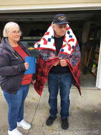 Munson awarded Quilit of Valor | News, Sports, Jobs - Marshalltown Times Republican