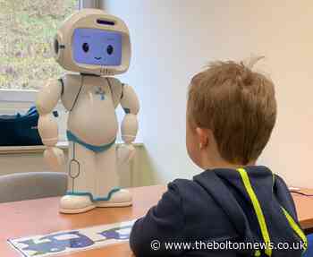 Robots developed by LuxAI could help teach Bolton youngsters with learning difficulties