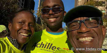 Al and his family are all smiles as they run 5K: 'Having a good time'