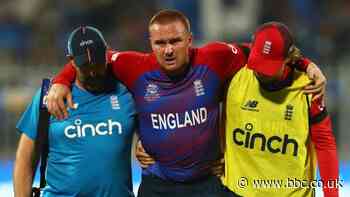 Jason Roy: England opener to be assessed after leg injury in South Africa defeat