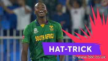 T20 World Cup - England v South Africa: Rabada takes hat-trick in final over