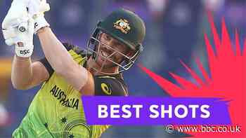 T20 World Cup - West Indies v Australia: Best shots of David Warner's unbeaten 89