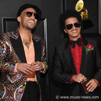 Silk Sonic stars Bruno Mars and Anderson .Paak argue about their music 'all the time'
