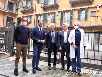Il presidente Cirio in visita alla casa di riposo di Fossano: "Il 98% delle strutture è covid free" - TargatoCn.it
